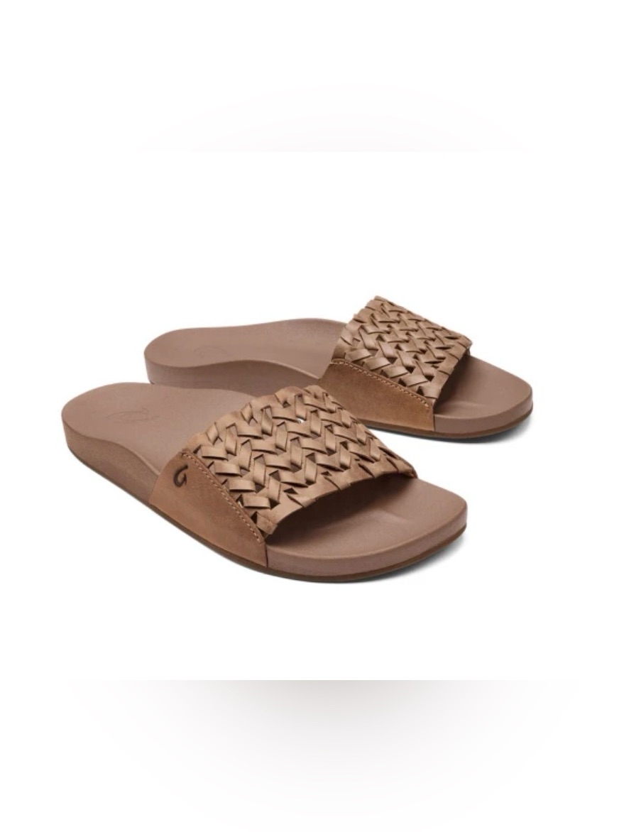Olukai Kamola Woven Slide Sandal - Size 8